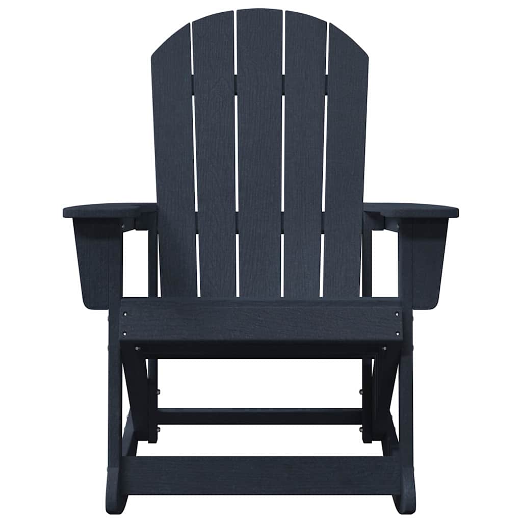 Adirondack Rocking Chair Navy 73.5 x 92 x 90cm HDPE